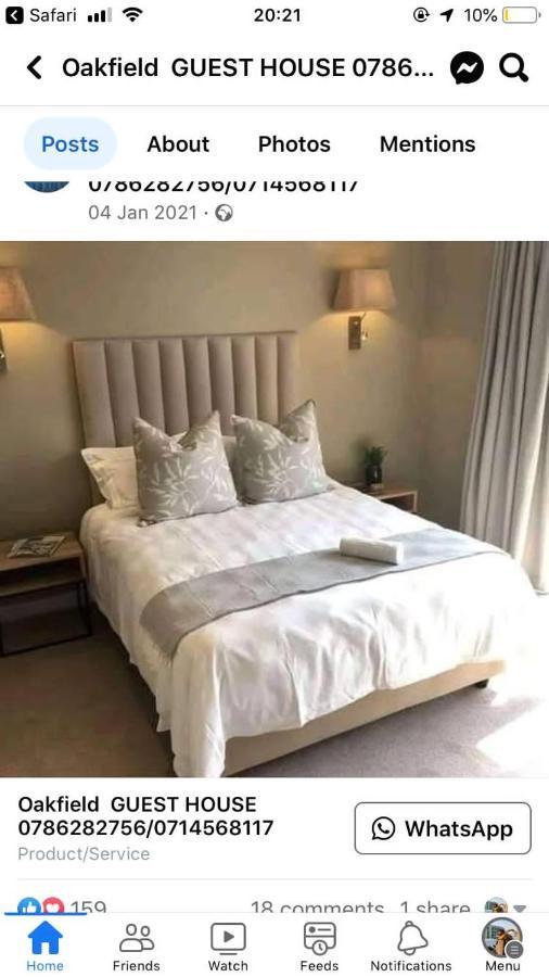 Oakfield Lounge Hotel Benoni Luaran gambar